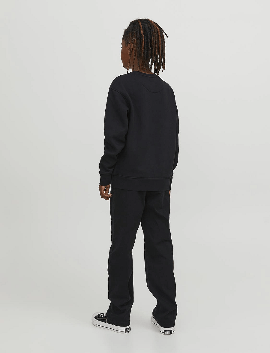Jack & Jones - JORVESTERBRO SWEAT CREW NECK NOOS JNR - black - 3
