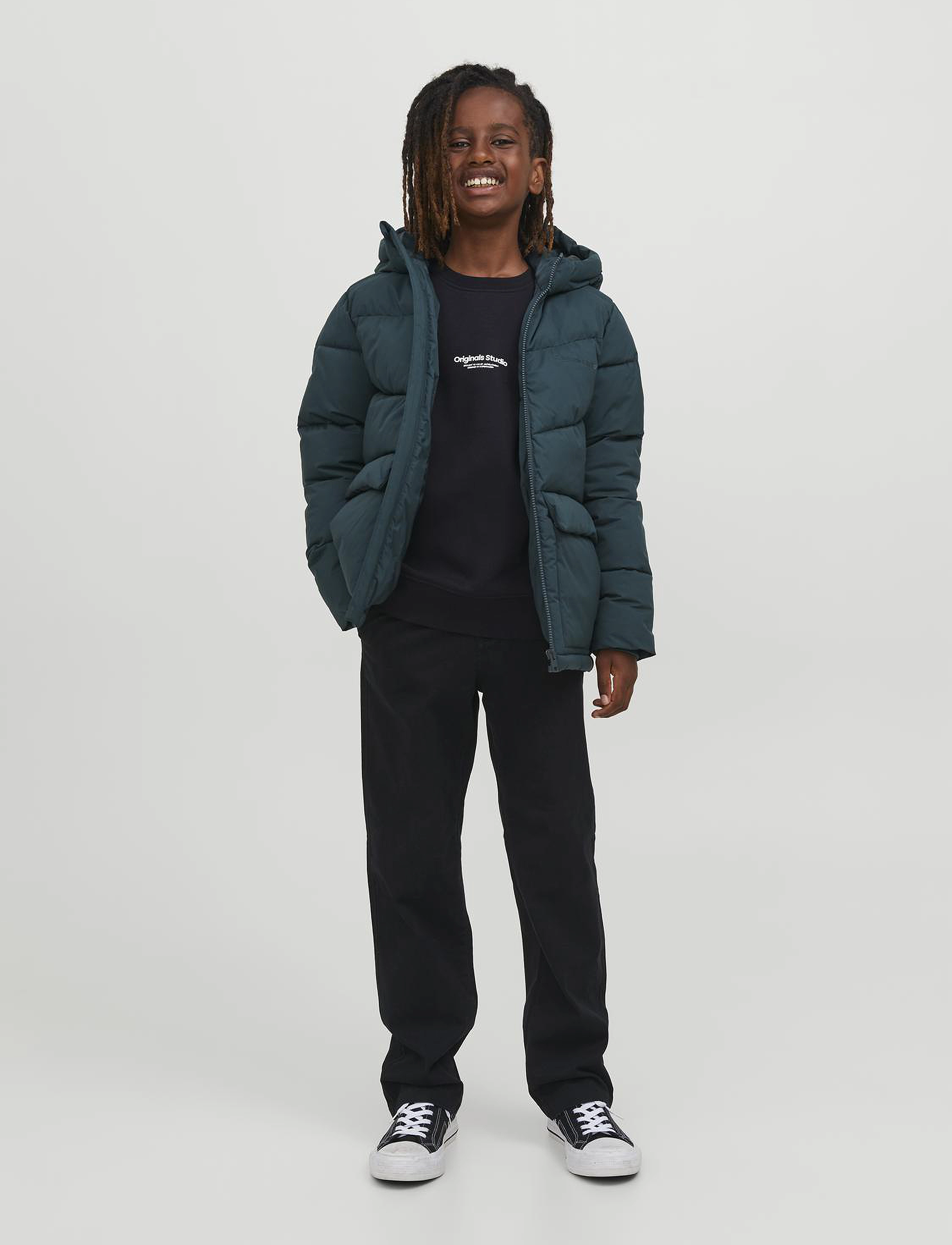 Jack & Jones - JORVESTERBRO SWEAT CREW NECK NOOS JNR - black - 5
