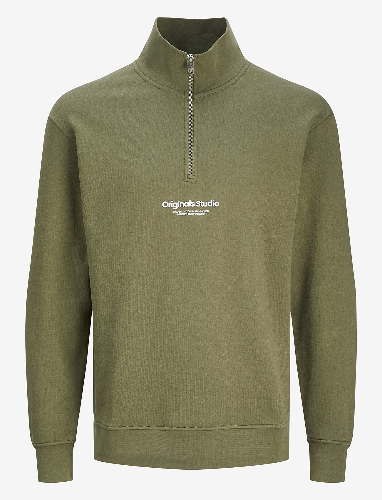 Jack & Jones - JORVESTERBRO SWEAT QUARTER ZIP NOOS JNR - džemperiai - kalamata - 0