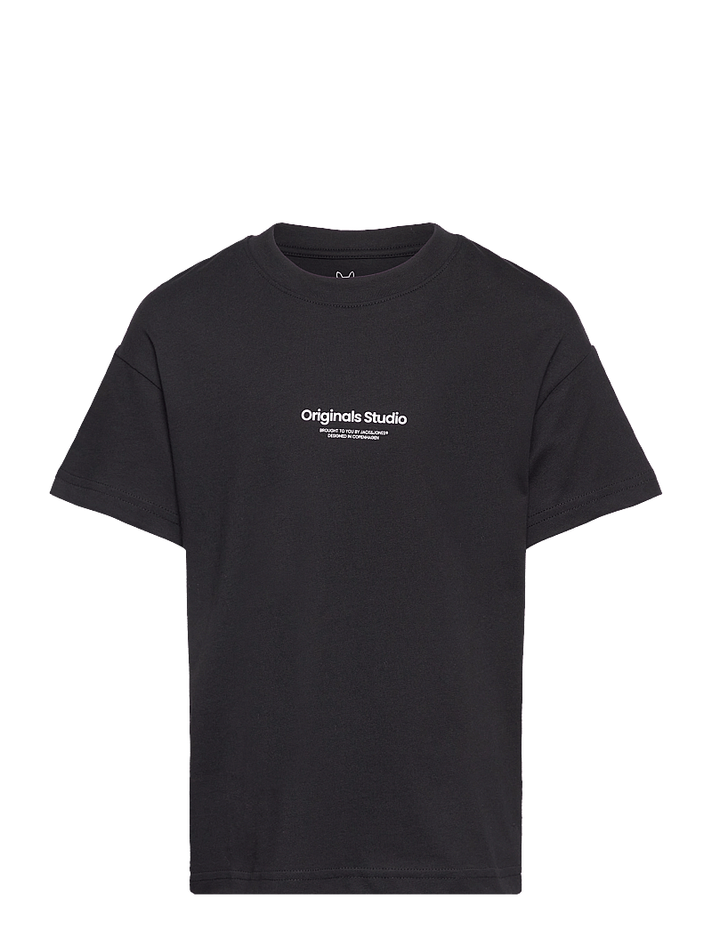Jack & Jones - JORVESTERBRO TEE SS CREW NECK NOOS JNR - lühikeste varrukatega t-särgid - black - 1