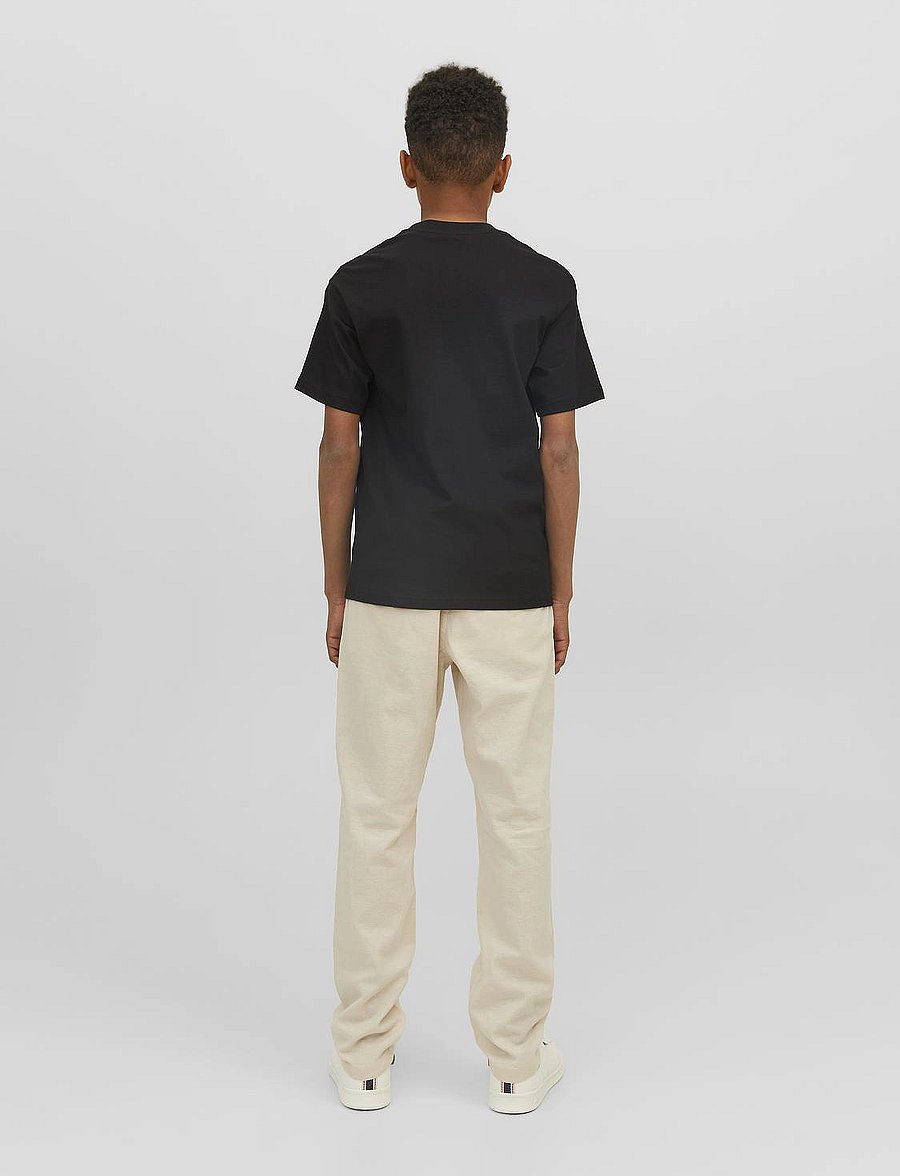 Jack & Jones - JORVESTERBRO TEE SS CREW NECK NOOS JNR - black - 3