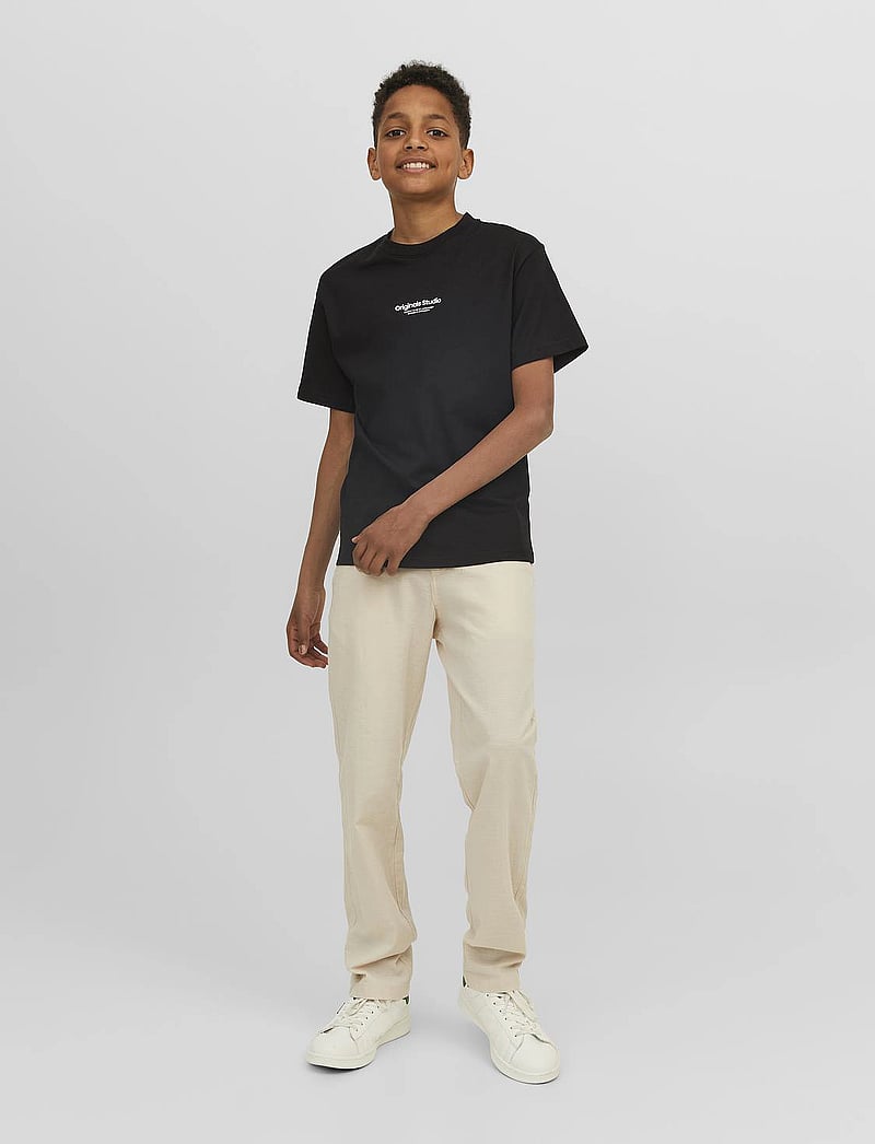 Jack & Jones - JORVESTERBRO TEE SS CREW NECK NOOS JNR - lühikeste varrukatega t-särgid - black - 4