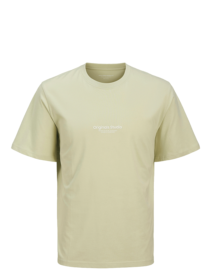 Jack & Jones - JORVESTERBRO TEE SS CREW NECK NOOS JNR - kortærmede t-shirts - celadon tint - 0