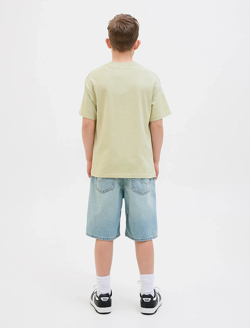 Jack & Jones - JORVESTERBRO TEE SS CREW NECK NOOS JNR - stutterma bolir - celadon tint - 2