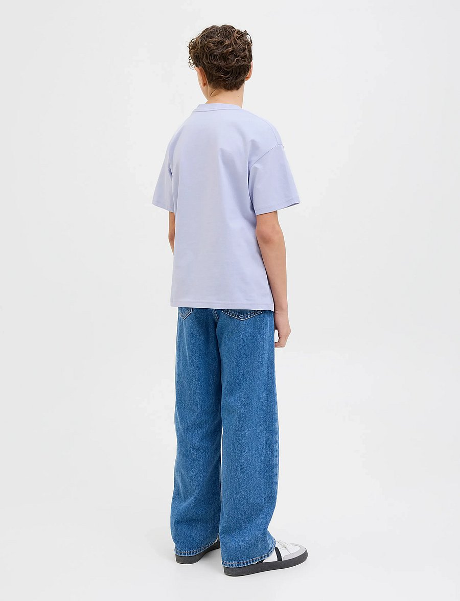 Jack & Jones - JORVESTERBRO TEE SS CREW NECK NOOS JNR - cosmic sky - 2