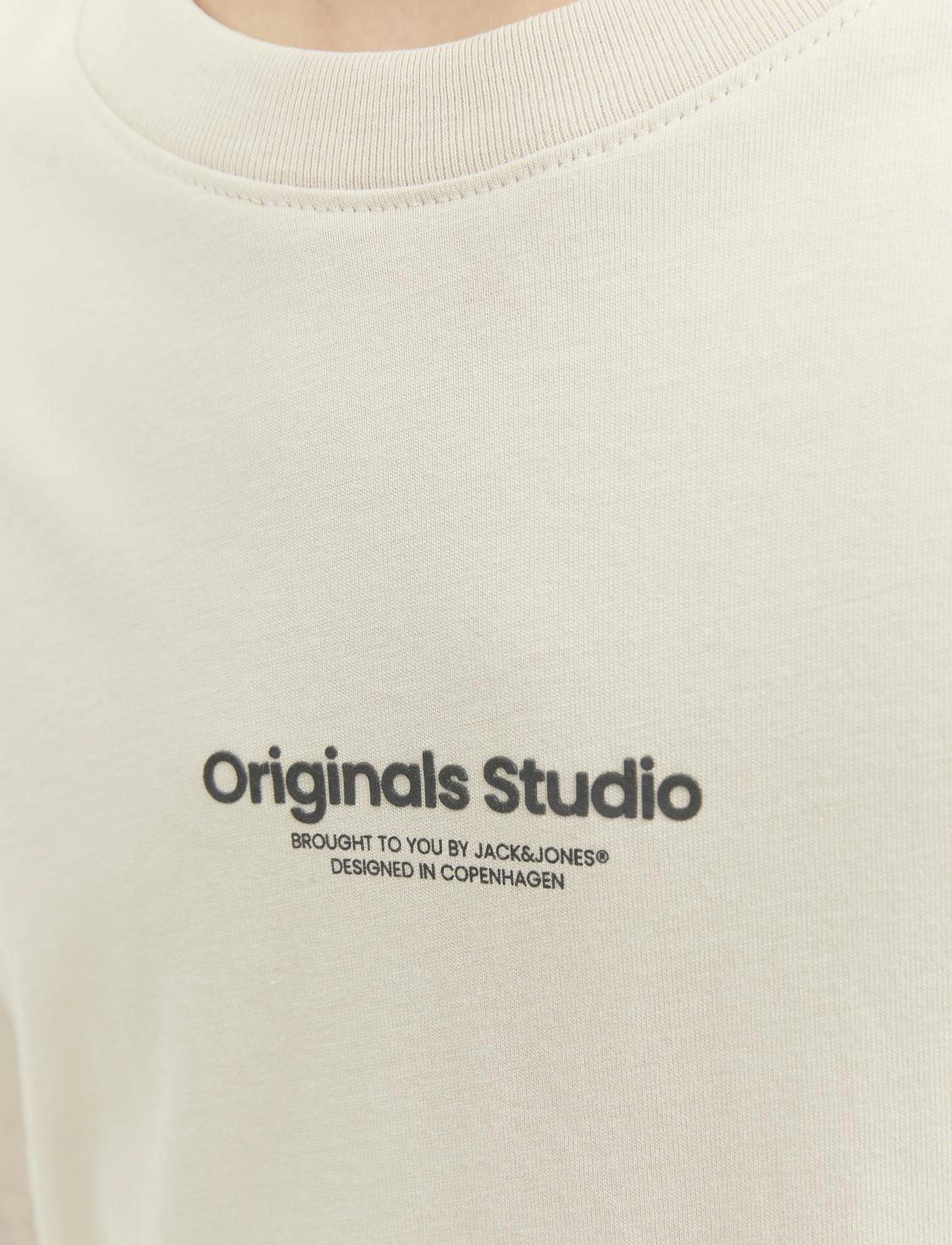 Jack & Jones - JORVESTERBRO TEE SS CREW NECK NOOS JNR - moonbeam - 4