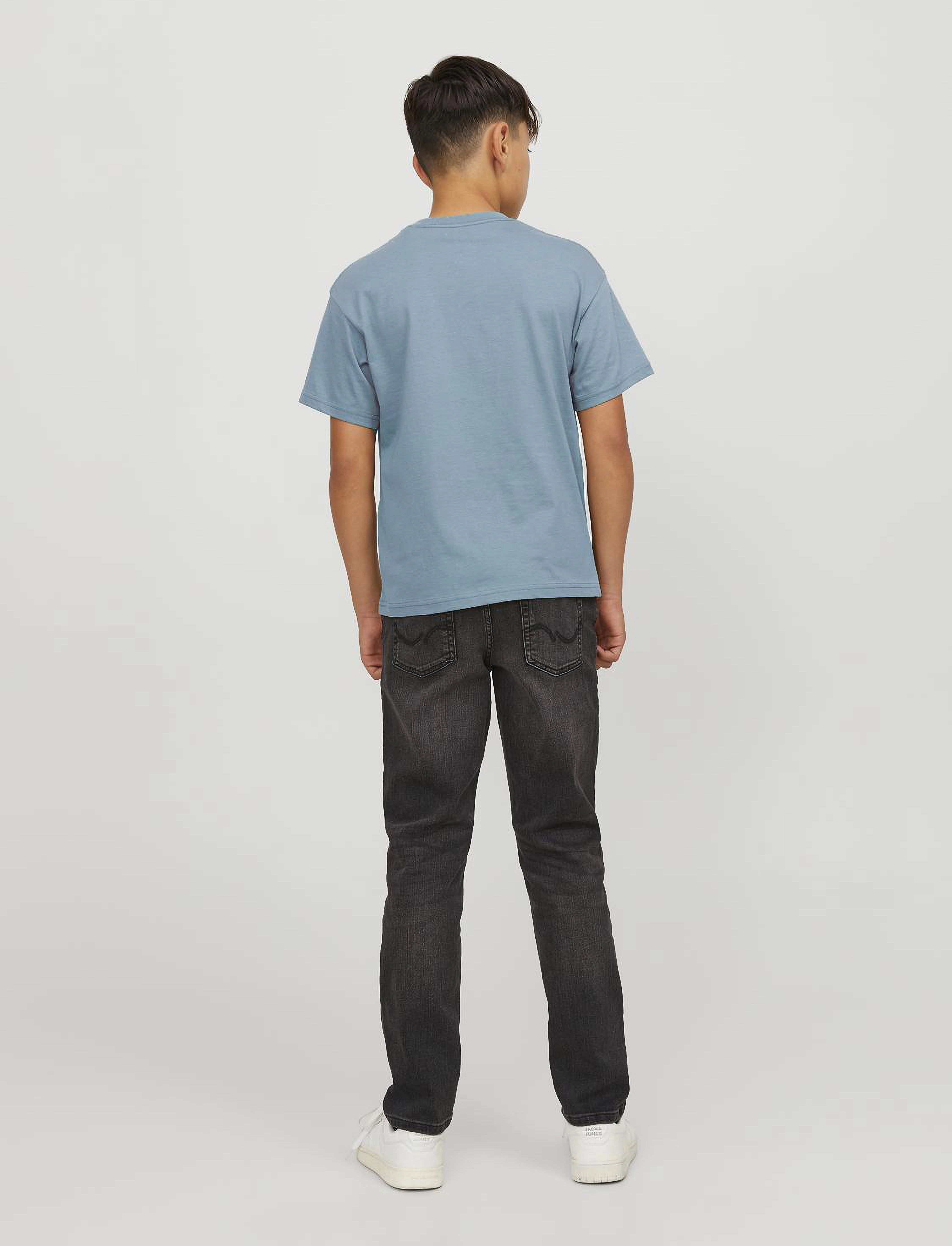 Jack & Jones - JORVESTERBRO TEE SS CREW NECK NOOS JNR - mountain spring - 2