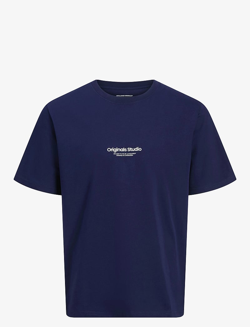Jack & Jones - JORVESTERBRO TEE SS CREW NECK NOOS JNR - kortærmede t-shirts - ocean cavern - 0