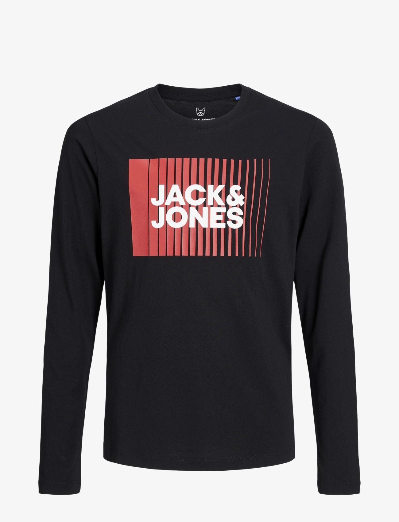 Jack & Jones JJECORP LOGO TEE PLAY LS O-NECK NOOS JNR - Pluusid - BLACK / black