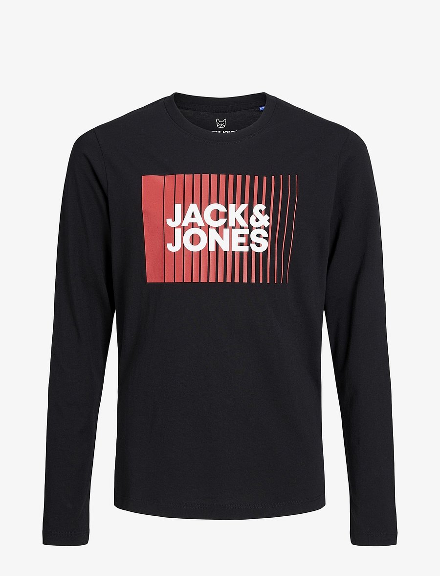 Jack & Jones - JJECORP LOGO TEE PLAY LS O-NECK NOOS JNR - t-shirts à manches longues - black - 1