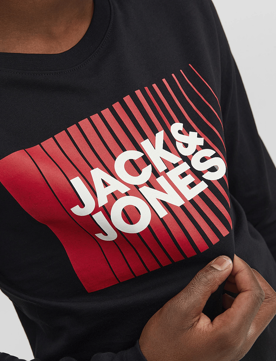 Jack & Jones - JJECORP LOGO TEE PLAY LS O-NECK NOOS JNR - t-shirts à manches longues - black - 5