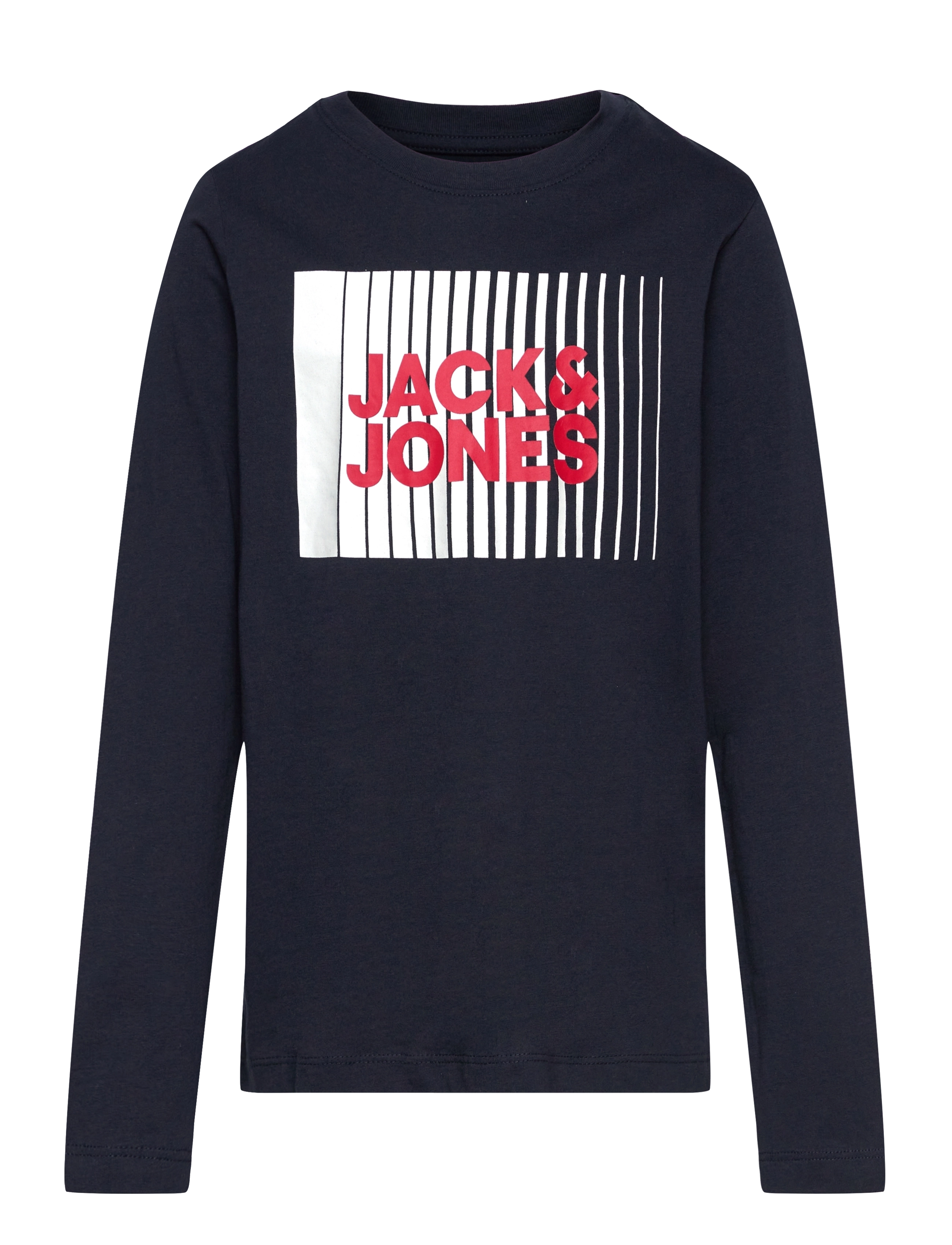 Jack & Jones JJECORP LOGO TEE PLAY LS O-NECK NOOS JNR - 4 for 3 - NAVY BLAZER / navy
