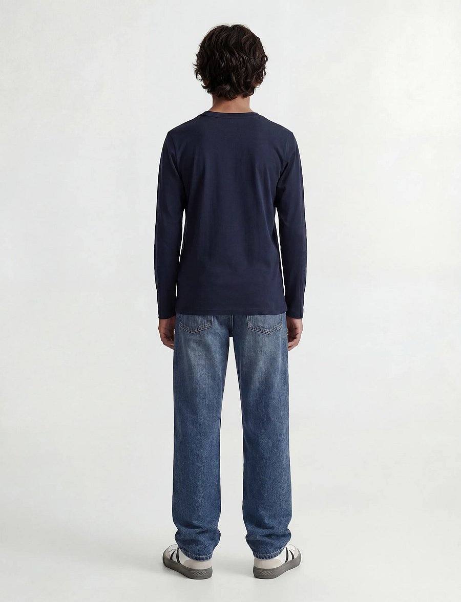 Jack & Jones - JJECORP LOGO TEE PLAY LS O-NECK NOOS JNR - t-shirts à manches longues - navy blazer - 3