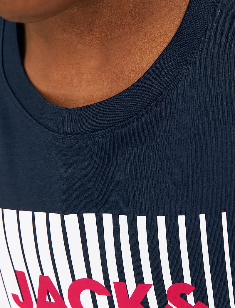 Jack & Jones - JJECORP LOGO TEE PLAY LS O-NECK NOOS JNR - t-shirts à manches longues - navy blazer - 4
