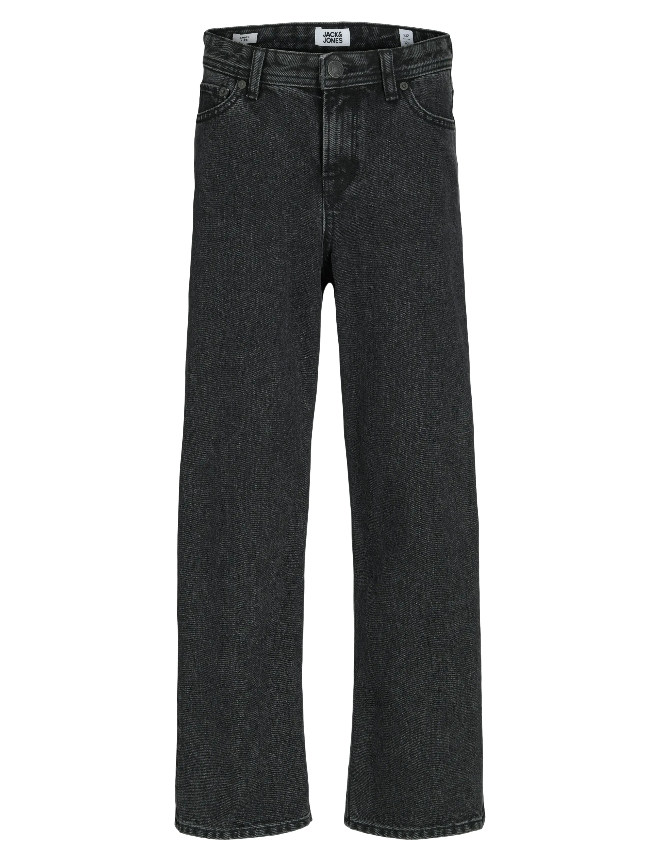 Jack & Jones - JJIALEX JJORIGINAL AKM 823 NOOS JNR - platėjantys apačioje - black denim - 1