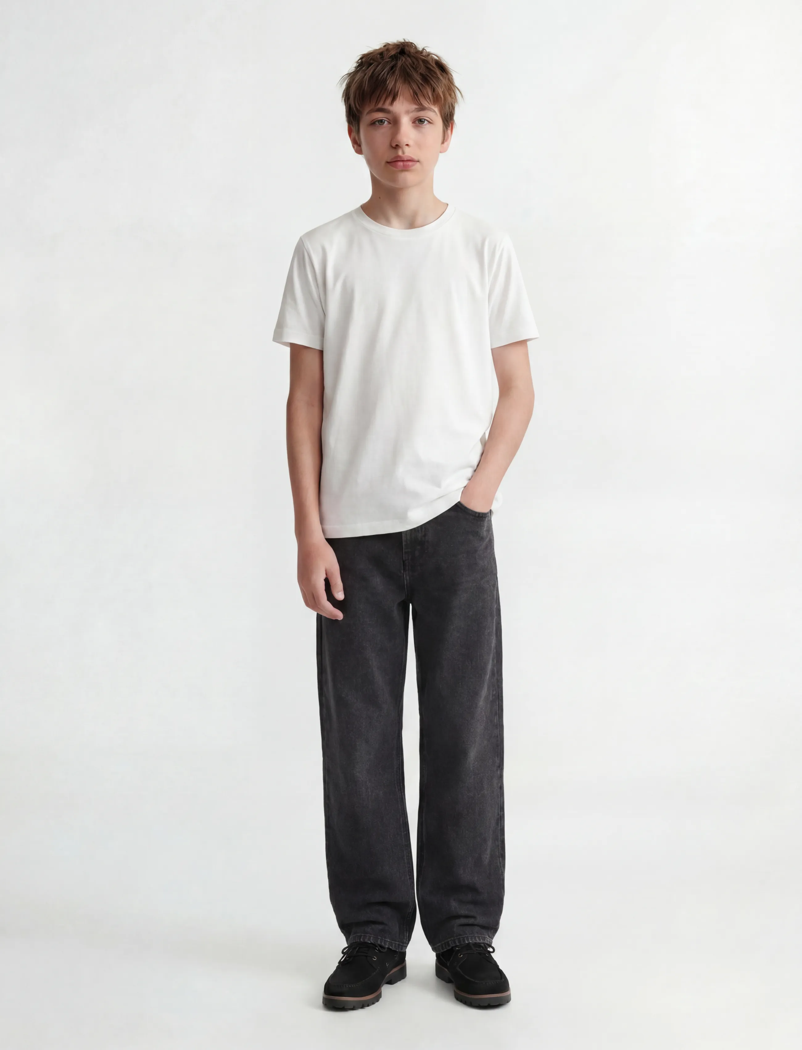 Jack & Jones - JJIALEX JJORIGINAL AKM 823 NOOS JNR - loose jeans - black denim - 4