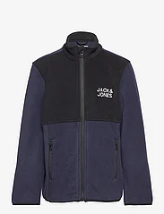 Jack & Jones - JJFLAME FLEECE JNR - najniższe ceny - navy blazer - 0