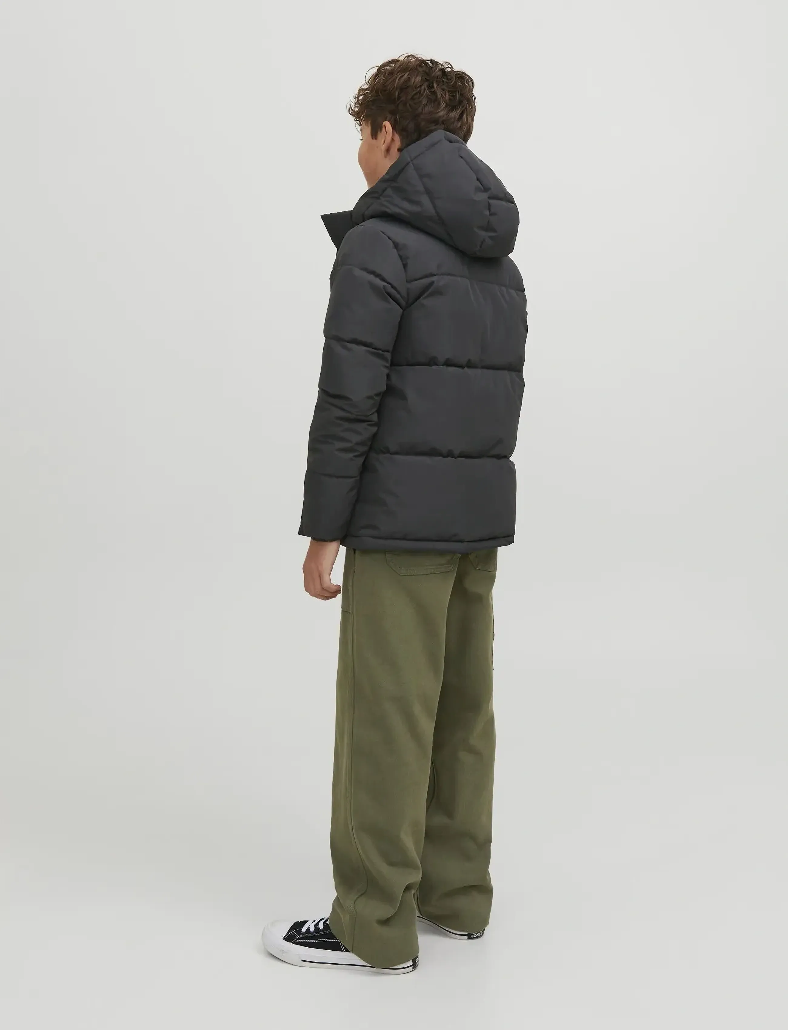 Jack & Jones - JCOSPEED PUFFER SN JNR - winterjacke - black - 2