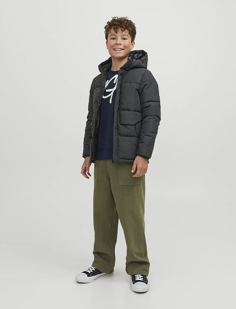 Jack & Jones - JCOSPEED PUFFER SN JNR - talvejope - black - 3