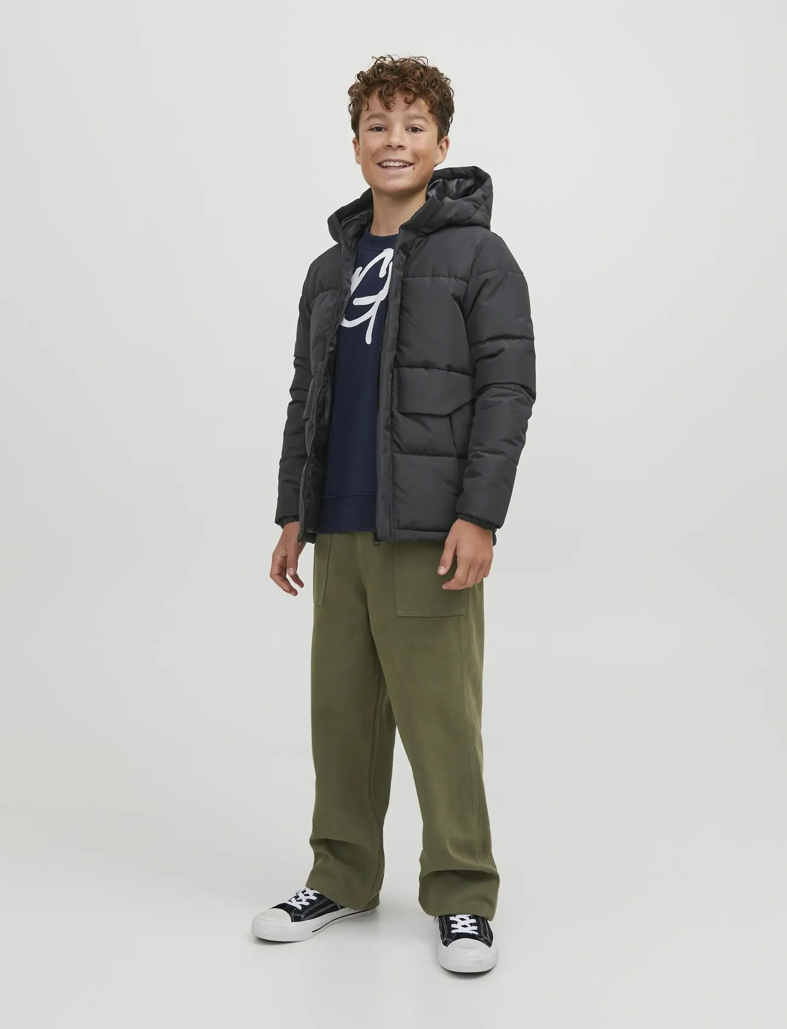 Jack & Jones - JCOSPEED PUFFER SN JNR - winterjacke - black - 3