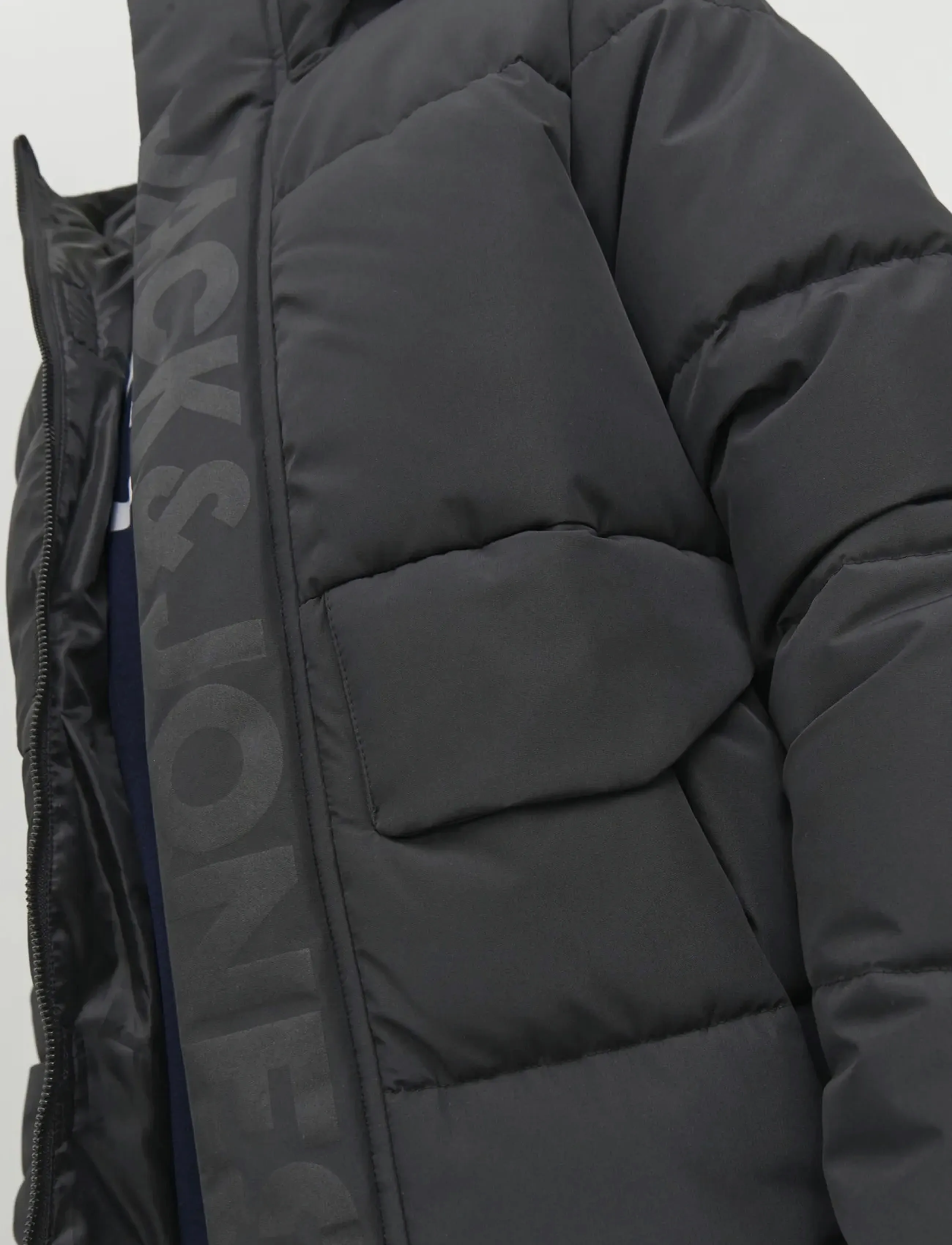 Jack & Jones - JCOSPEED PUFFER SN JNR - winterjacke - black - 4