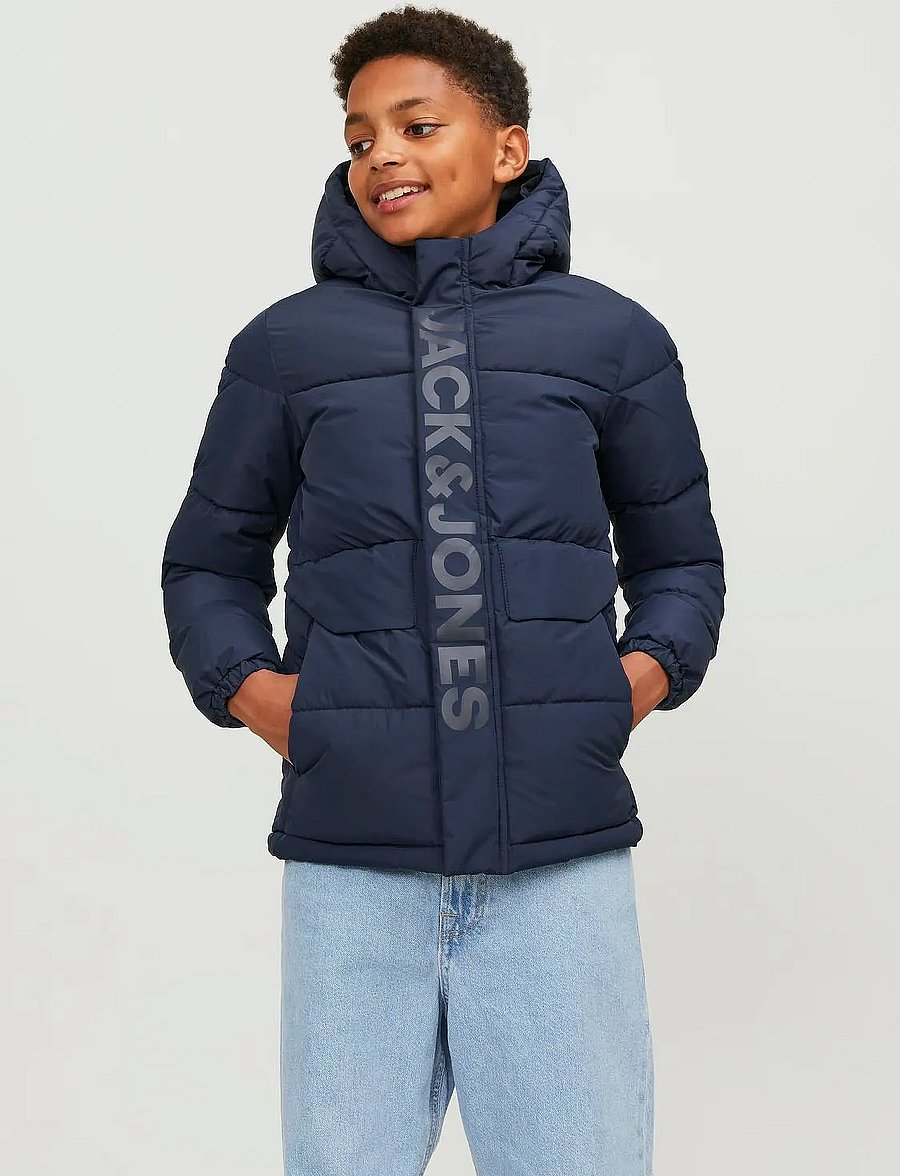 Jack & Jones - JCOSPEED PUFFER SN JNR - vinterjakker - navy blazer - 0