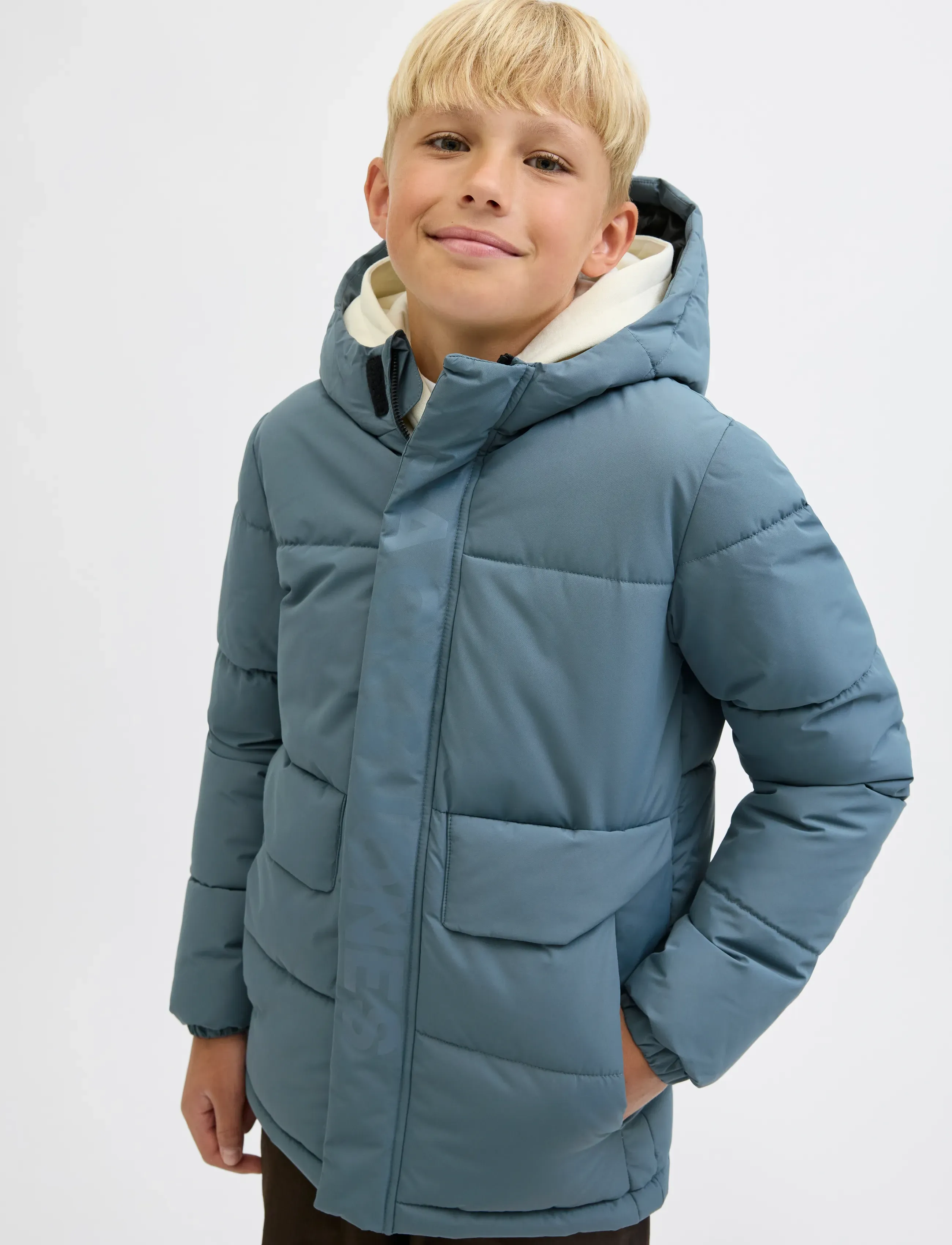 Jack & Jones - JCOSPEED PUFFER SN JNR - winterjacke - stormy weather - 4