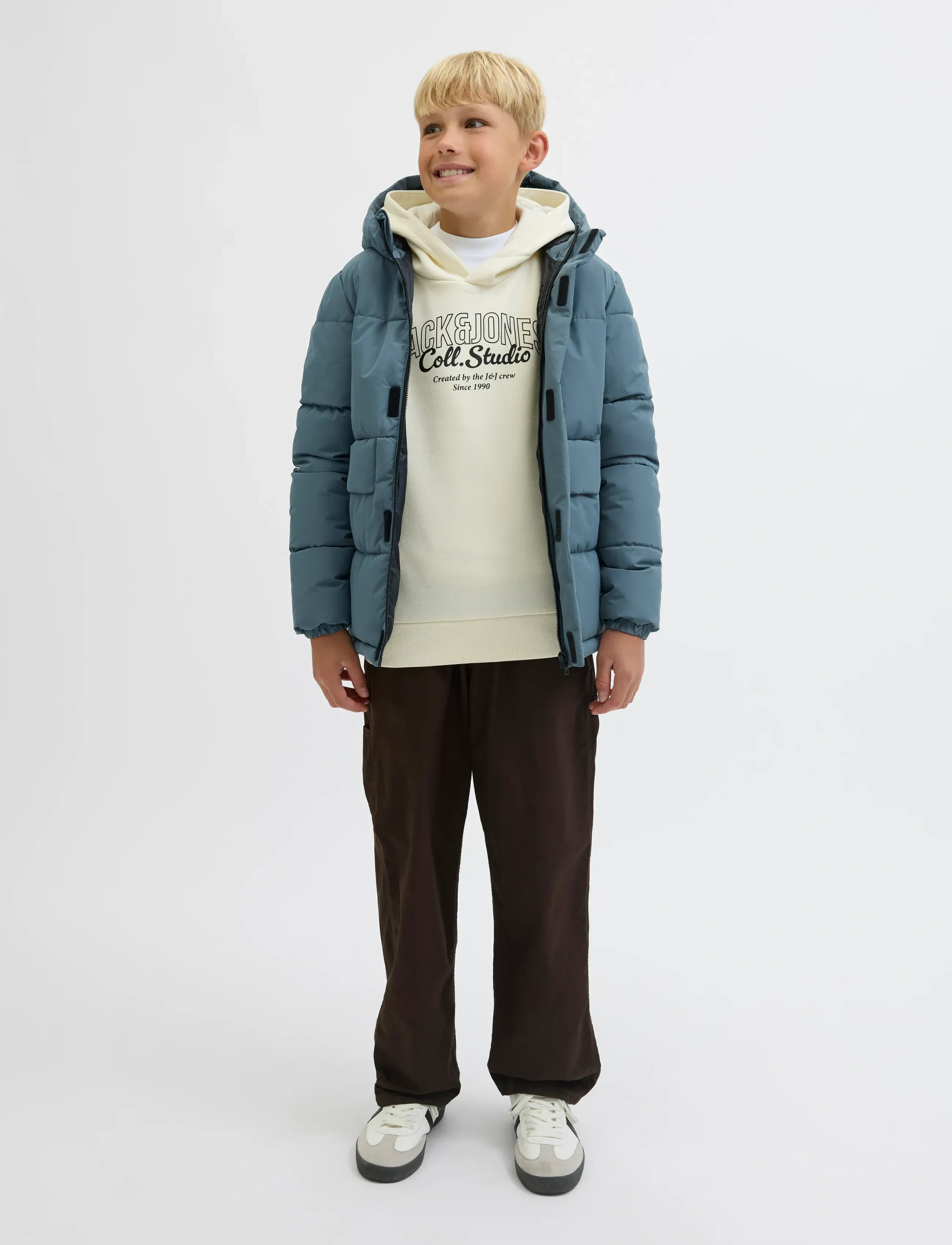 Jack & Jones - JCOSPEED PUFFER SN JNR - winterjacke - stormy weather - 5