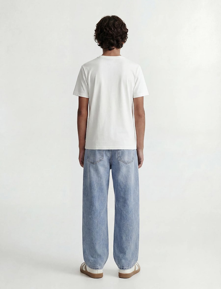 Jack & Jones - JJIALEX JJORIGINAL AKM 710 NOOS JNR - jeans met wijde pijpen - blue denim - 3