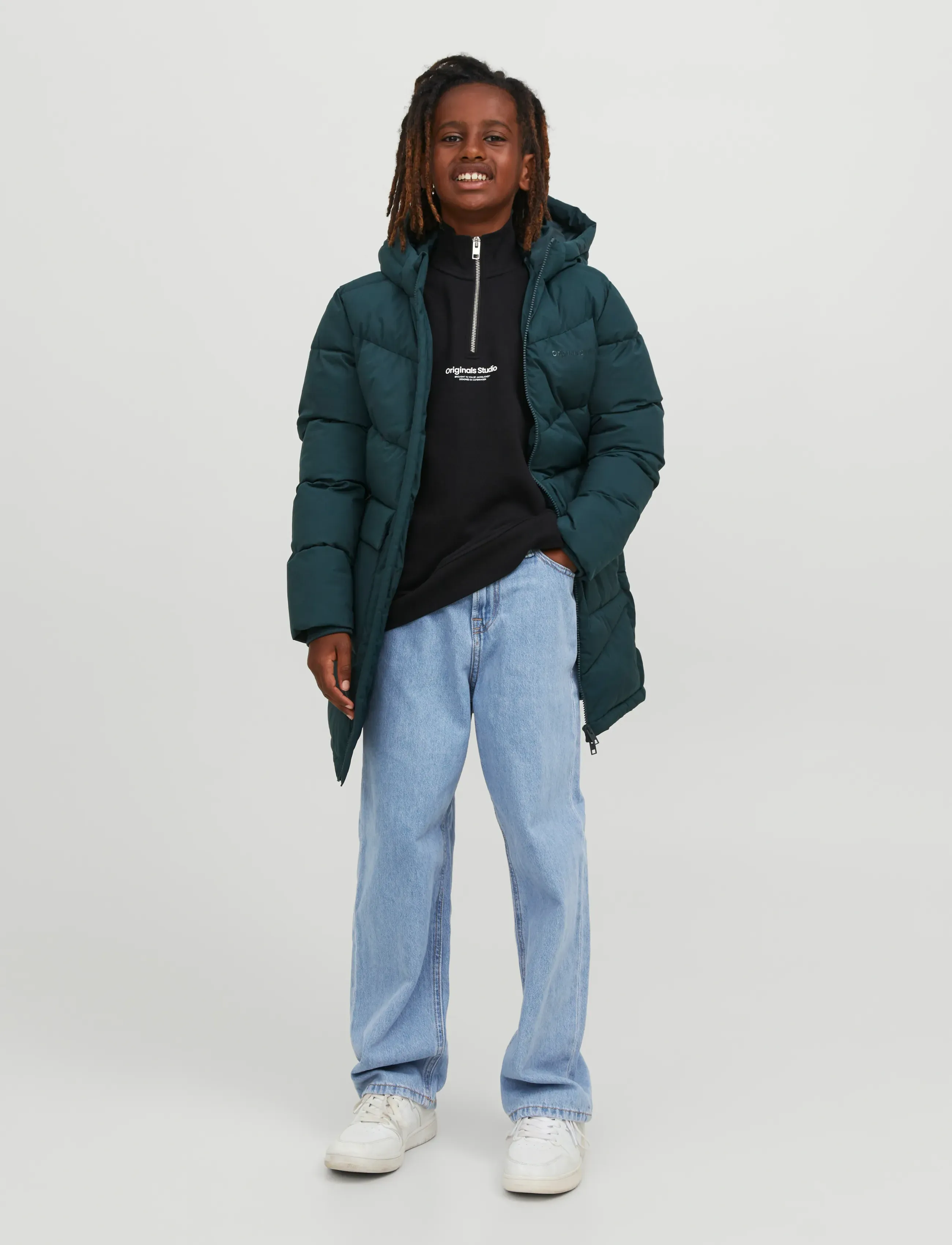 Jack & Jones - JJIALEX JJORIGINAL AKM 710 NOOS JNR - vida jeans - blue denim - 4