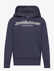 Jack & Jones - JORLAKEWOOD SWEAT HOOD BF JNR - hoodies - navy blazer - 0