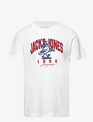 Jack & Jones - JORETHAN TEE SS CREW NECK JNR - bright white - 0