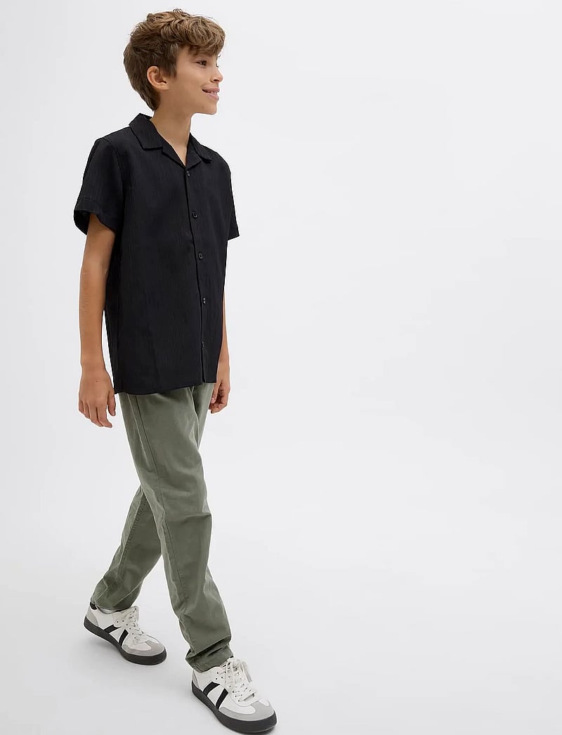 Jack & Jones - JPSTKANE JJSUMMER JOGGER SN JNR - leinen-kleidung - agave green - 4