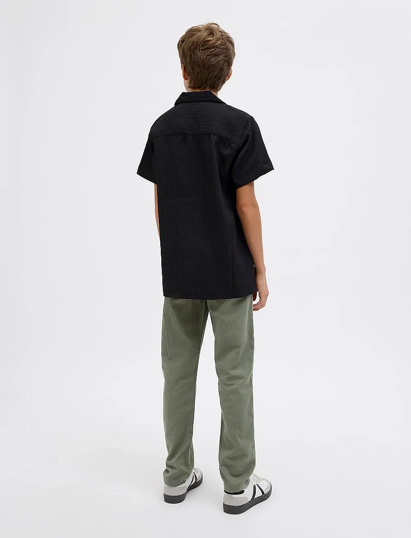 Jack & Jones - JPSTKANE JJSUMMER JOGGER SN JNR - leinen-kleidung - agave green - 5