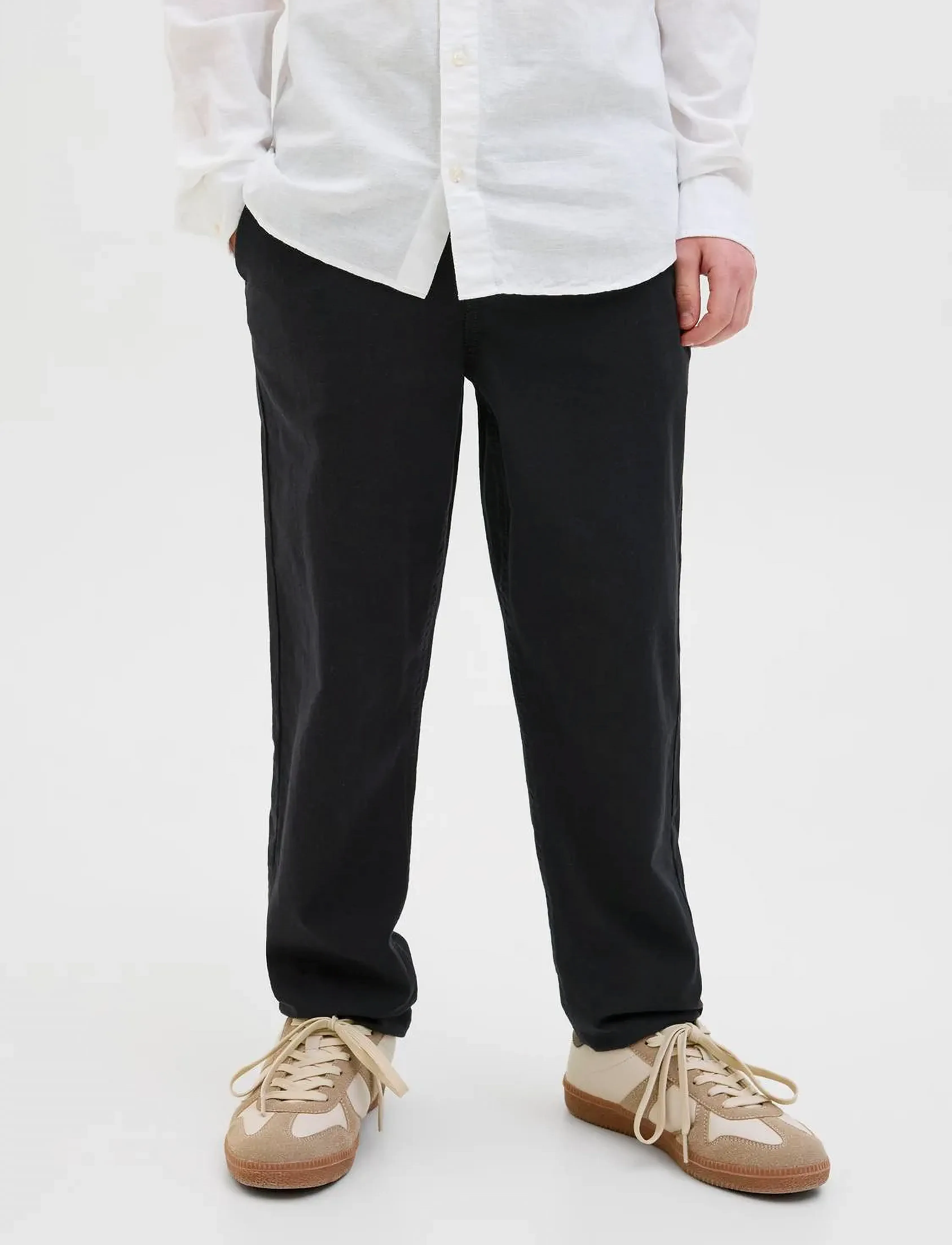 Jack & Jones JPSTKANE JJSUMMER JOGGER SN JNR - Bukser - BLACK / black