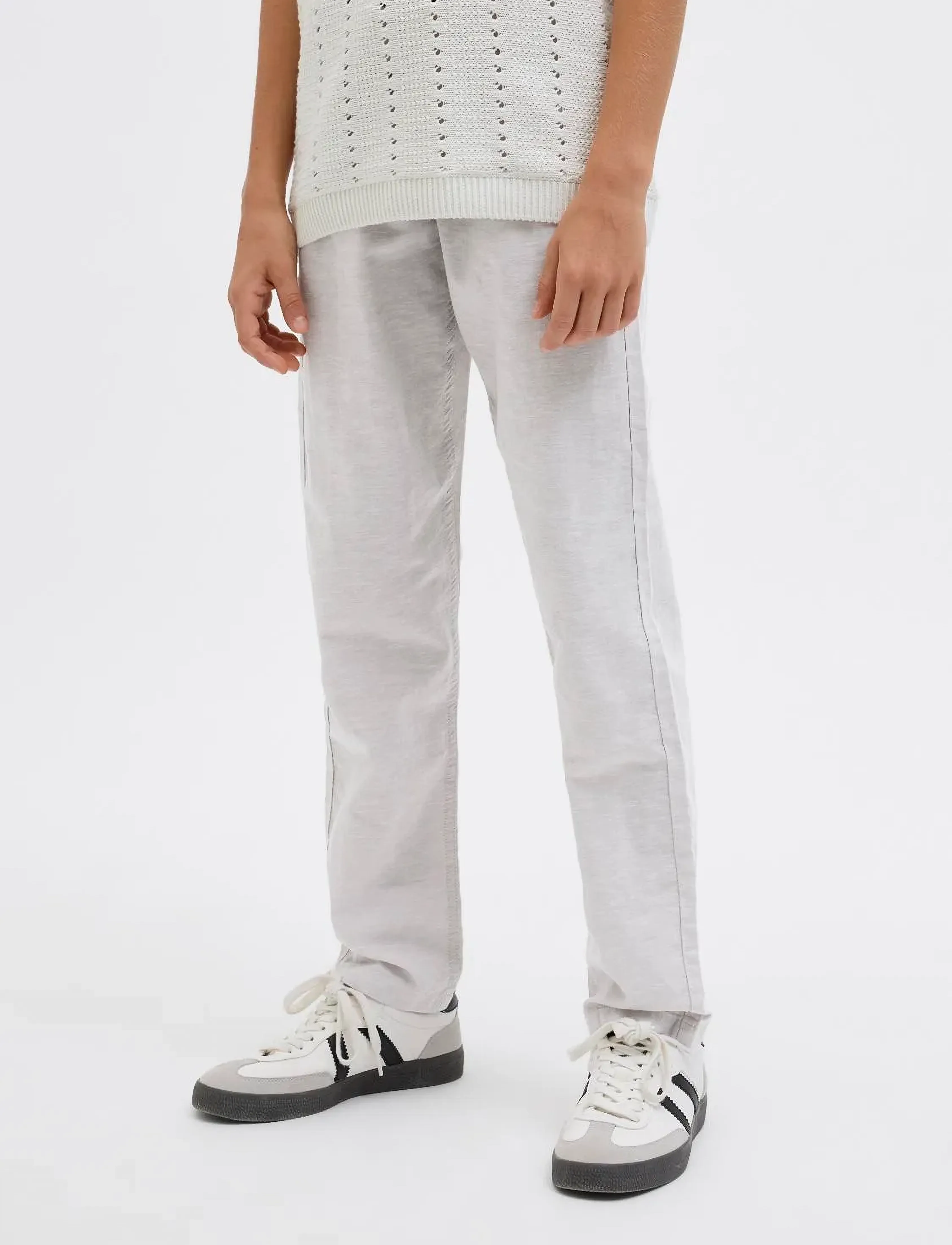 Jack & Jones Jpstkane Jjsummer Jogger Sn Jnr, 134, Unterteile, Grau - Sweatpants, Kinder