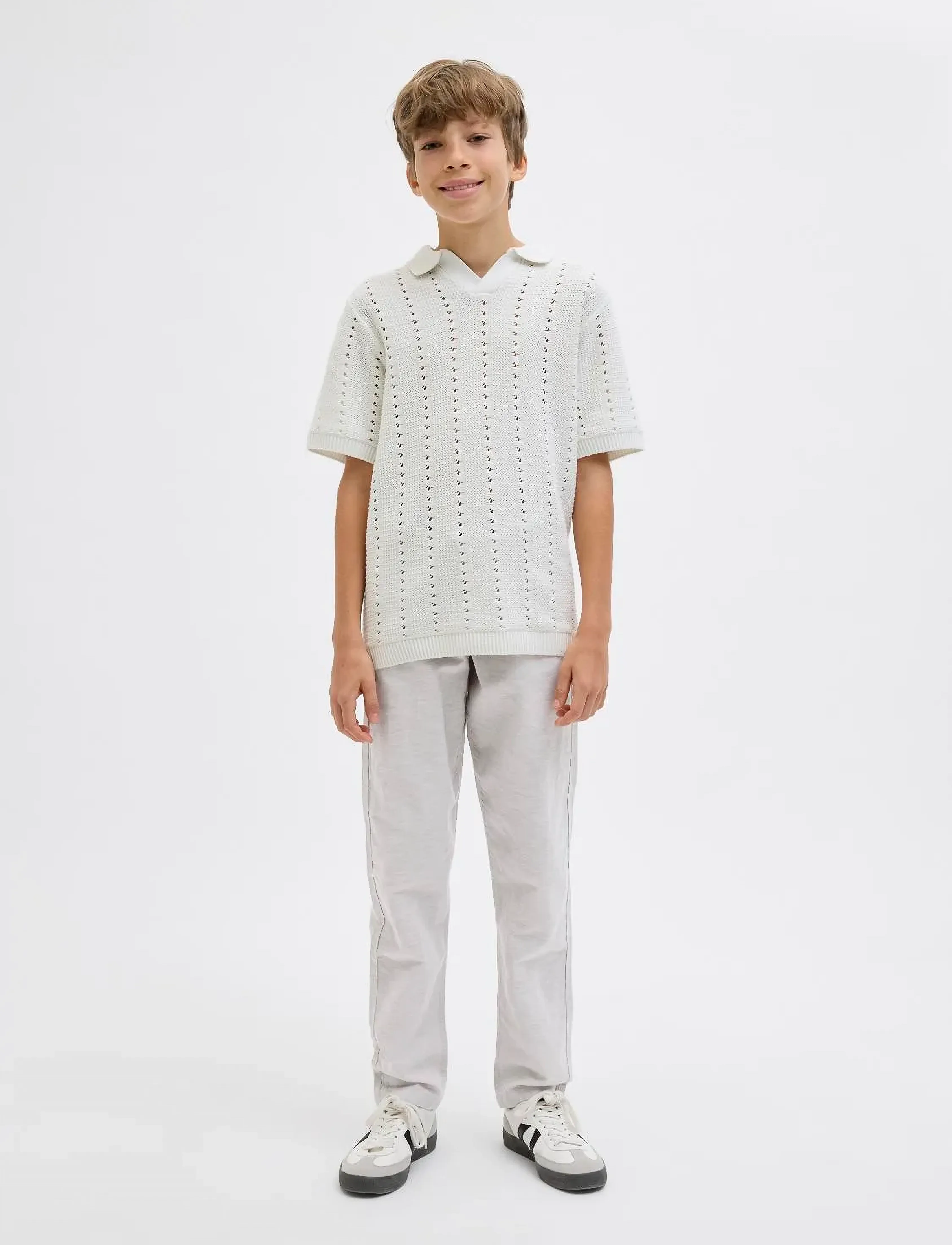 Jack & Jones - JPSTKANE JJSUMMER JOGGER SN JNR - linane riietus - crockery - 3