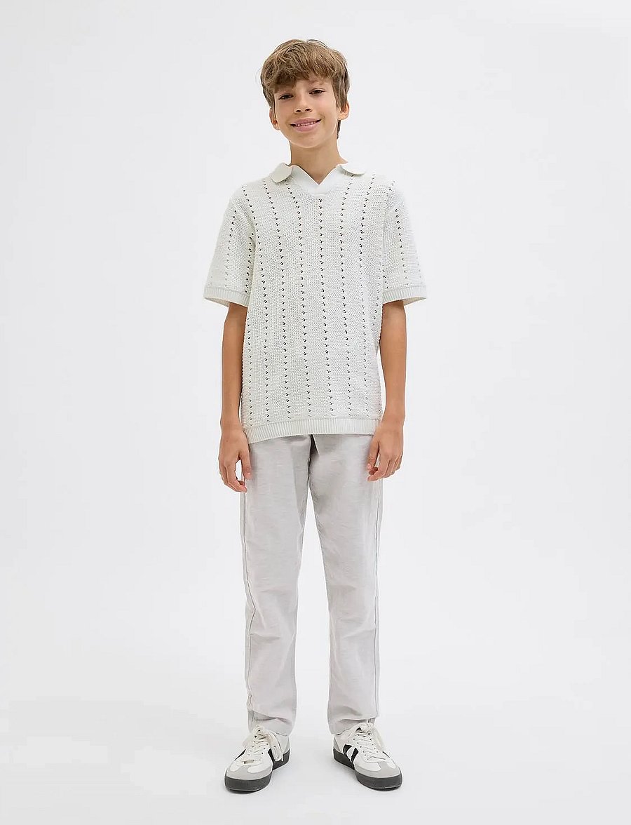 Jack & Jones - JPSTKANE JJSUMMER JOGGER SN JNR - linane riietus - crockery - 3