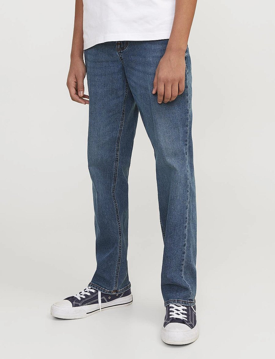 Jack & Jones - JJICLARK JJORIGINAL SQ 223 NOOS JNR - regular jeans - blue denim - 0