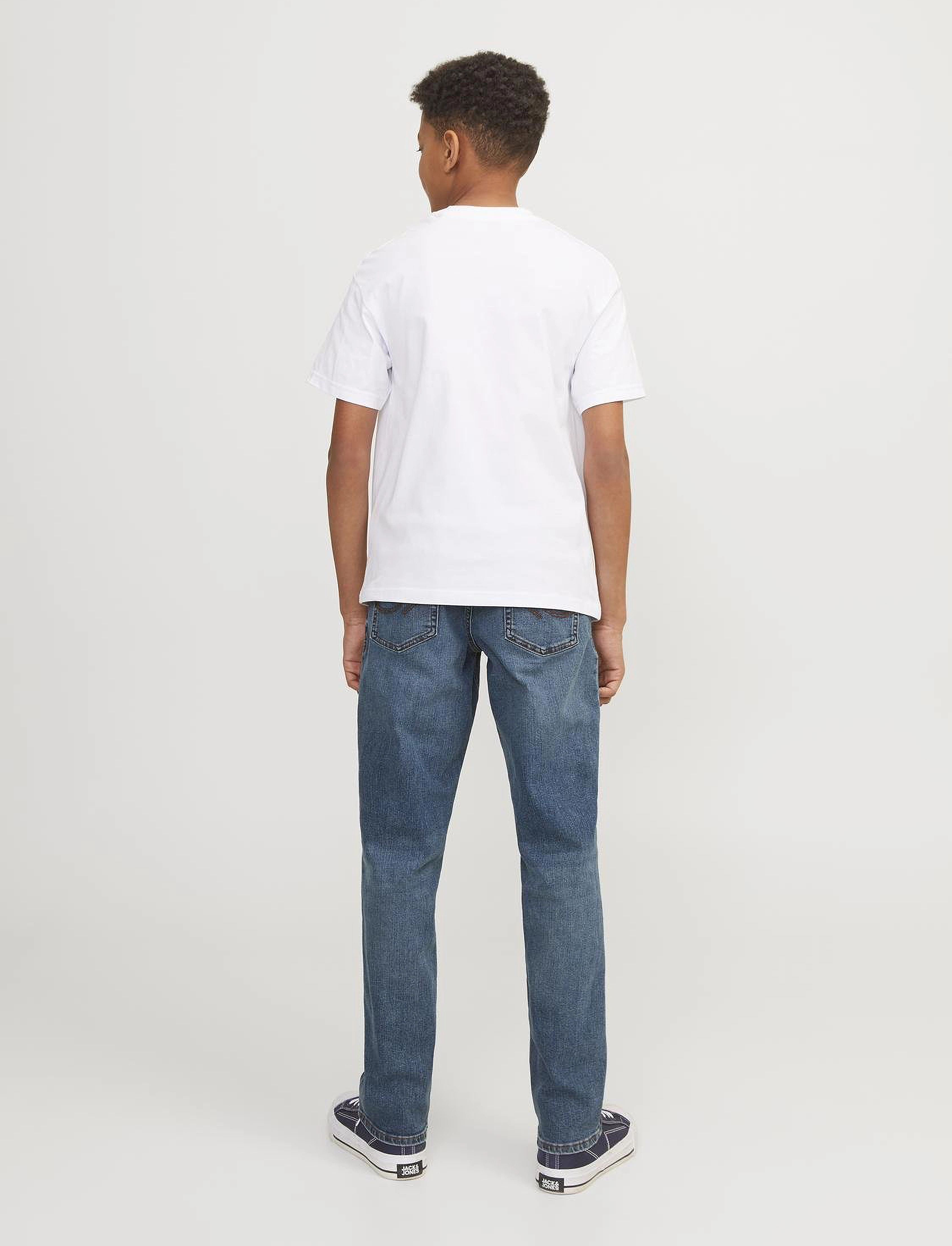 Jack & Jones - JJICLARK JJORIGINAL SQ 223 NOOS JNR - regular jeans - blue denim - 3