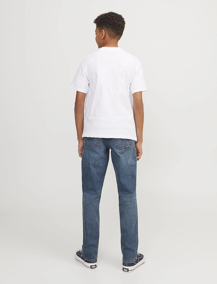 Jack & Jones - JJICLARK JJORIGINAL SQ 223 NOOS JNR - regular jeans - blue denim - 3