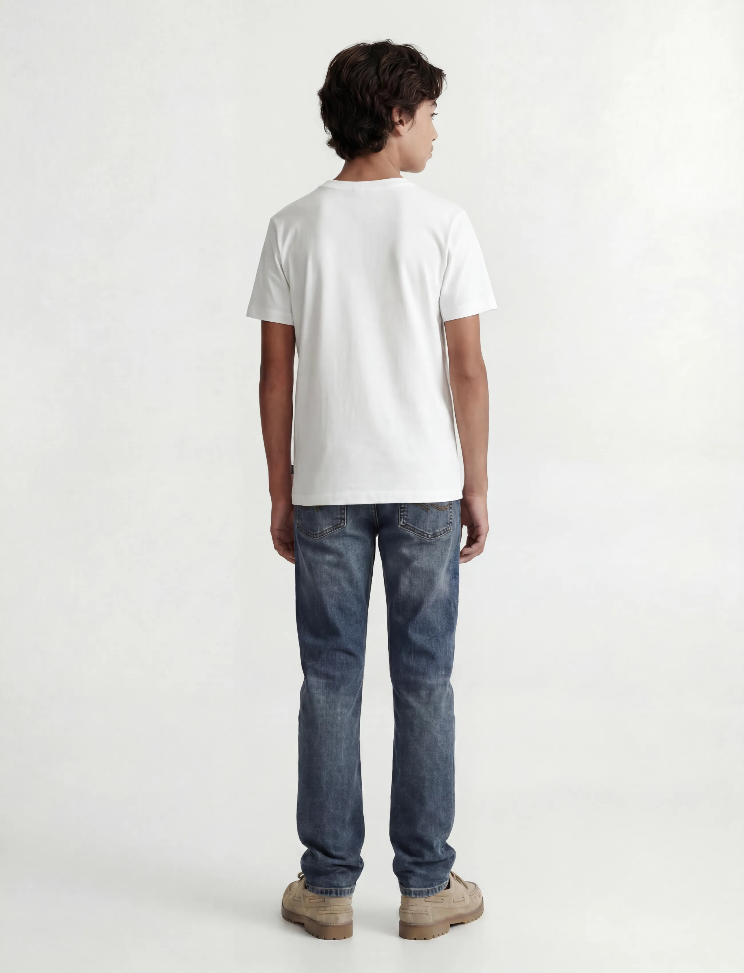 Jack & Jones - JJICLARK JJORIGINAL SQ 223 NOOS JNR - regular jeans - blue denim - 3