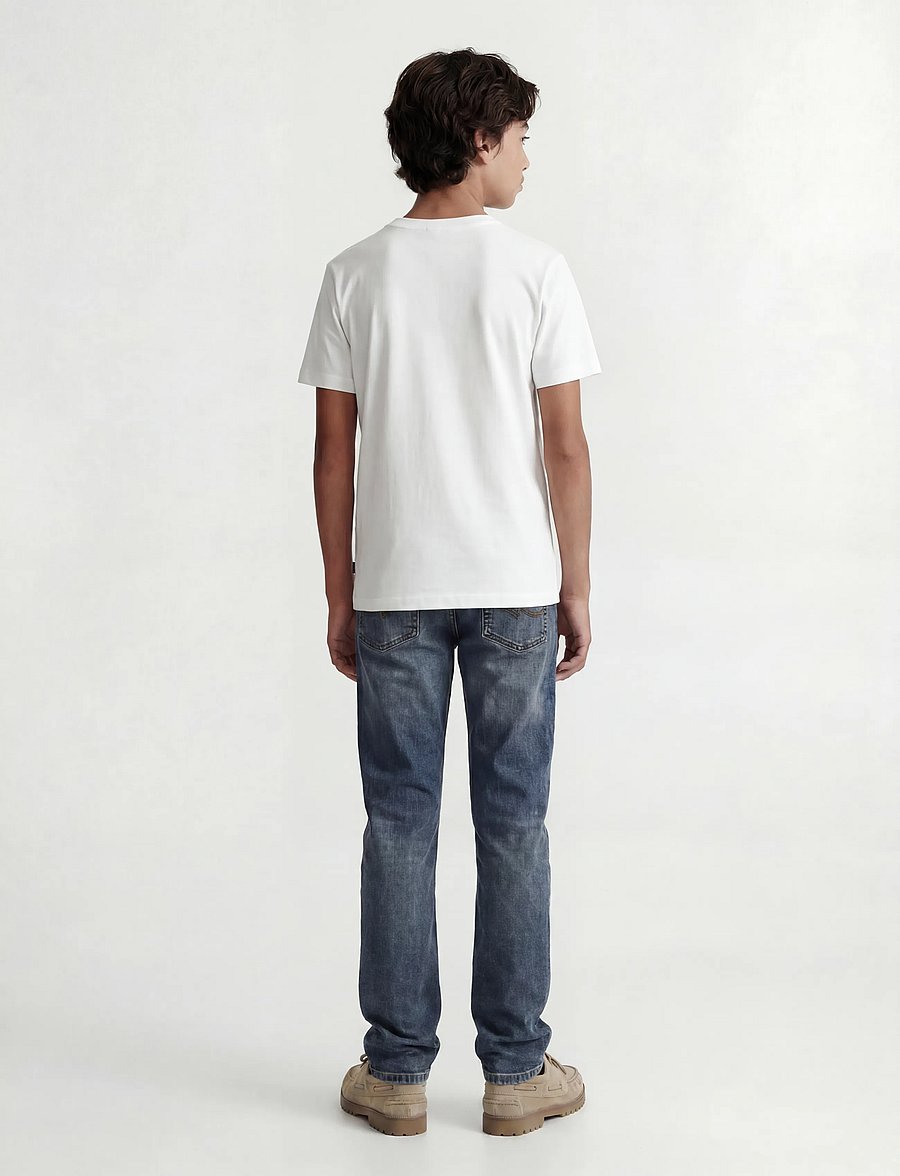 Jack & Jones - JJICLARK JJORIGINAL SQ 223 NOOS JNR - regular jeans - blue denim - 3