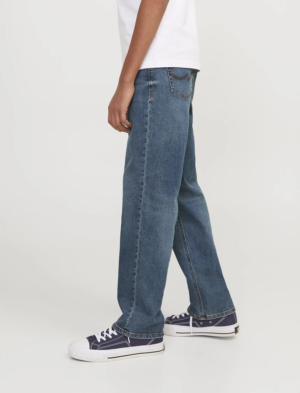 Jack & Jones - JJICLARK JJORIGINAL SQ 223 NOOS JNR - regular jeans - blue denim - 5