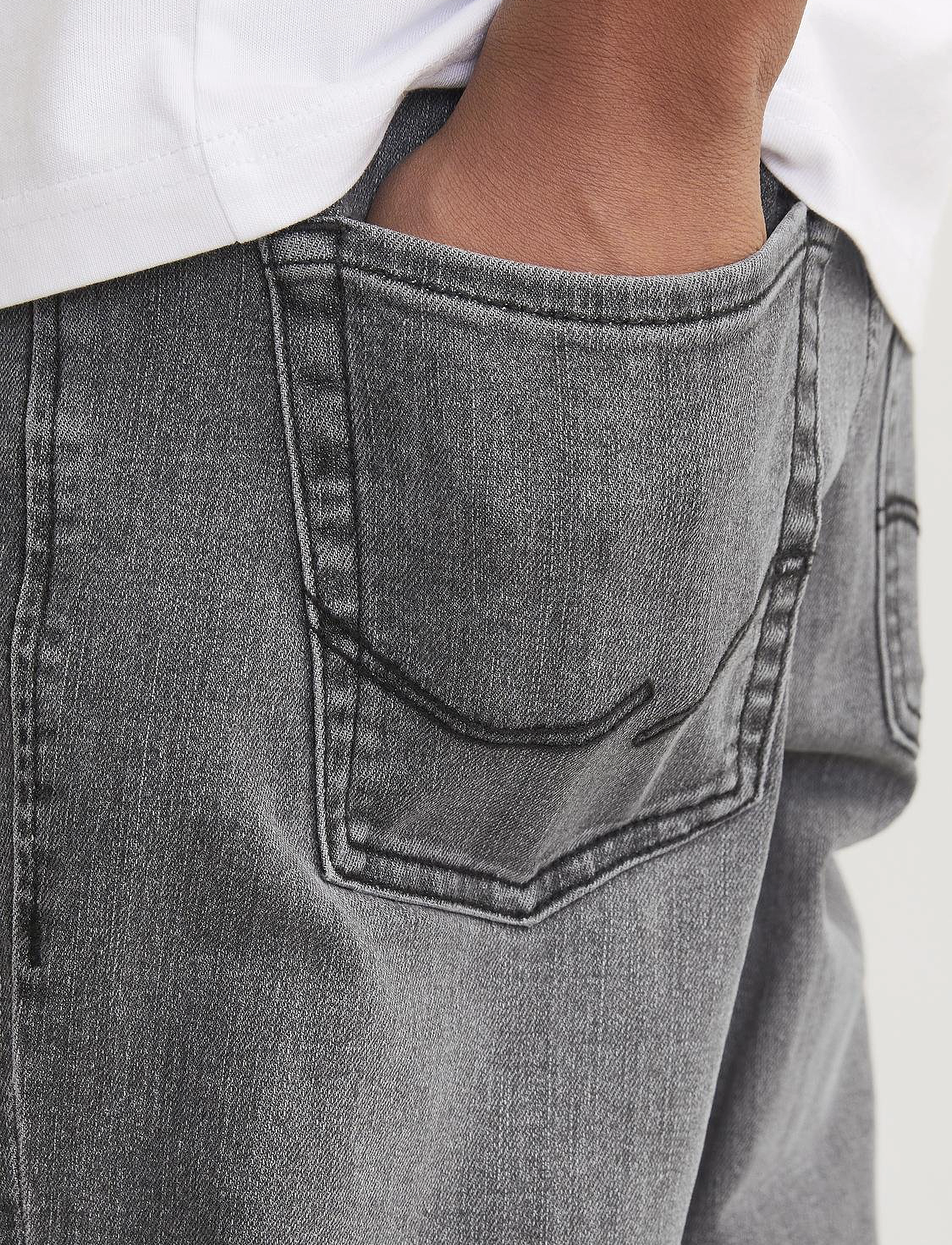 Jack & Jones - JJICLARK JJORIGINAL SQ 349 NOOS JNR - regular jeans - grey denim - 5