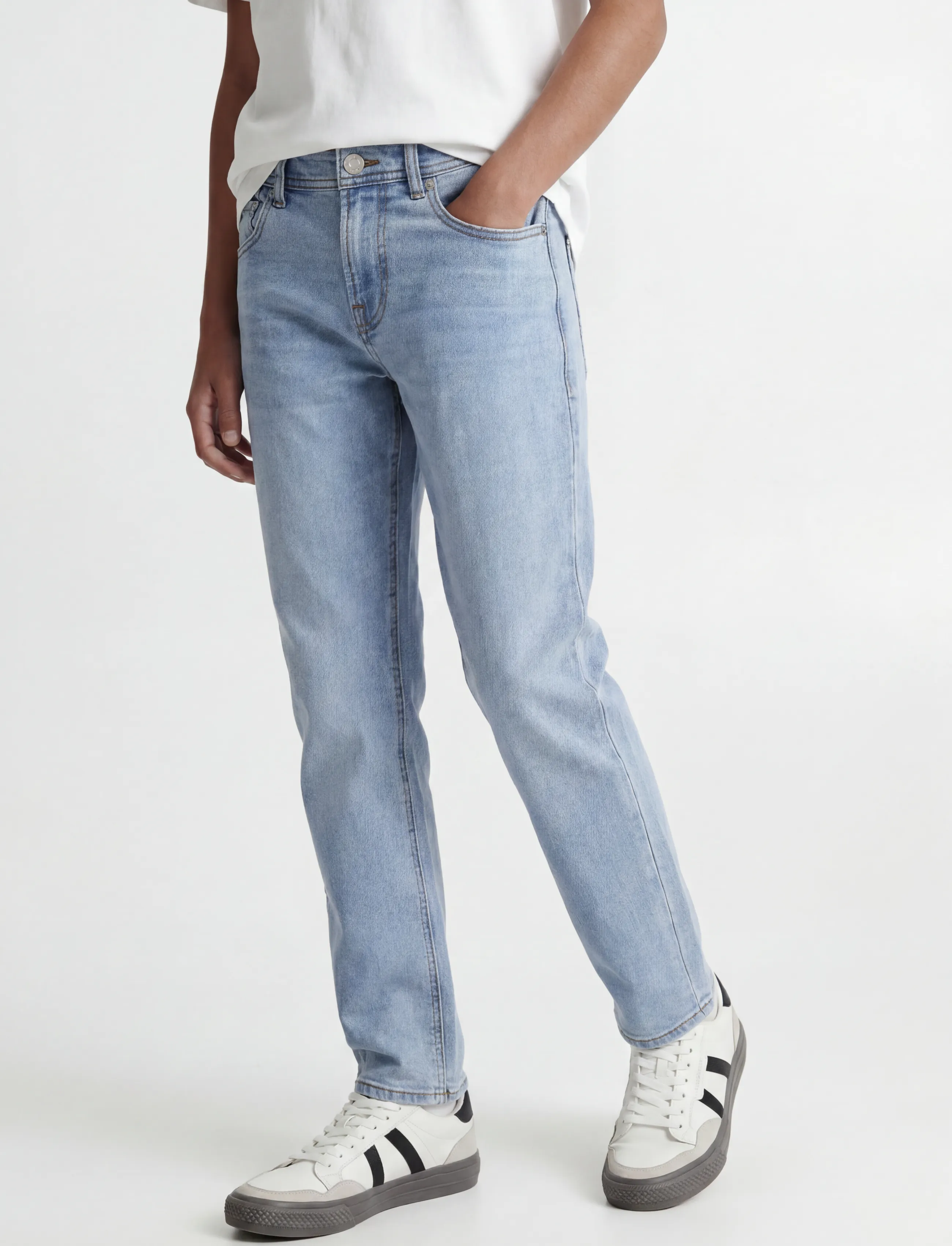 Jack & Jones JJICLARK JJORIGINAL SQ 702 NOOS JNR - Bottoms - BLUE DENIM / blue
