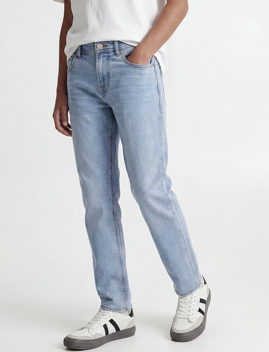 Jack & Jones - JJICLARK JJORIGINAL SQ 702 NOOS JNR - regular jeans - blue denim - 0