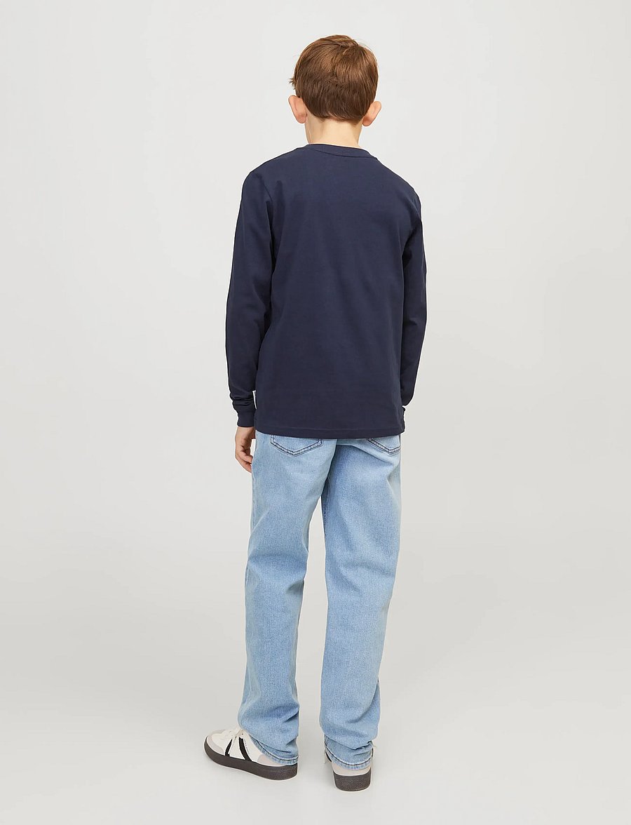 Jack & Jones - JJICLARK JJORIGINAL SQ 702 NOOS JNR - regular jeans - blue denim - 3
