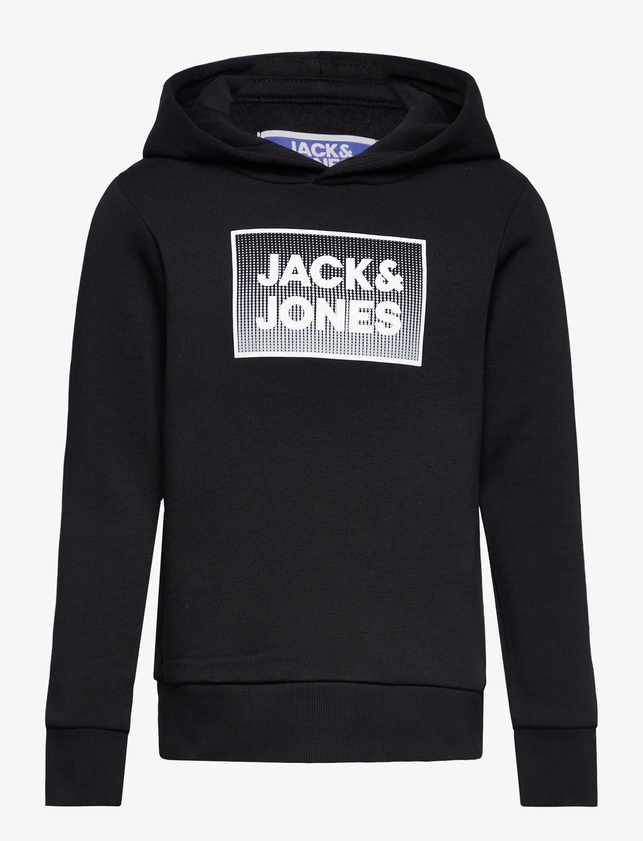 Jack & Jones - JJJJSTEEL SWEAT HOODSTEEL SWEAT HOOD JNR - hættetrøjer - black - 0