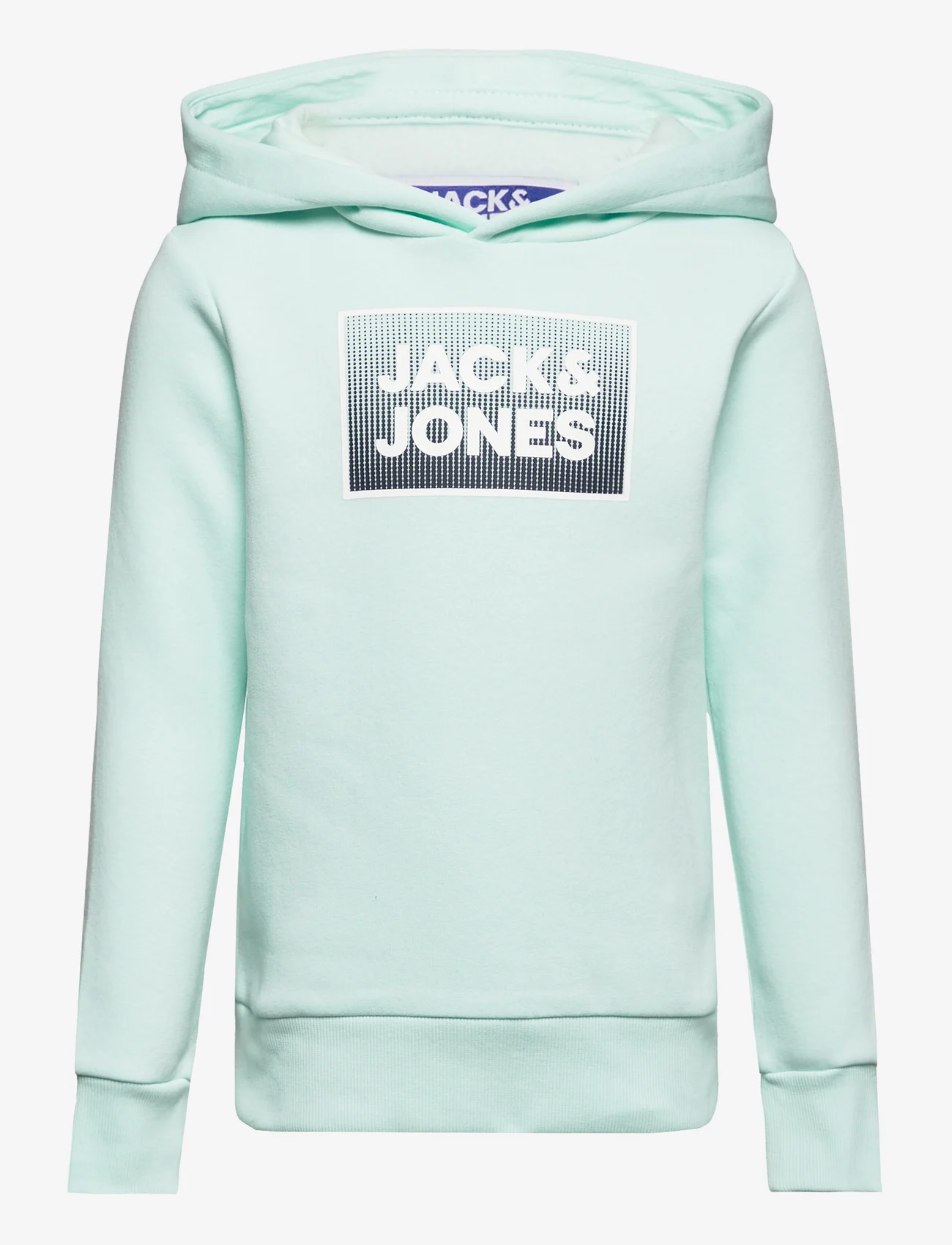 Jack & Jones - JJJJSTEEL SWEAT HOODSTEEL SWEAT HOOD JNR - džemperi ar kapuci - soothing sea - 0